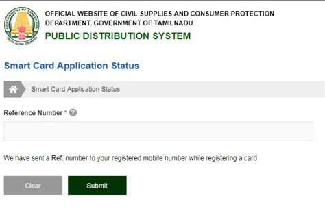 check smart card status with ration card number|smart ration card status check.